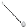 Vestil Plastic Double Drum Lock - 55 Gallon 3 In. x 23-1/8 In. x 3 In. - Black/White