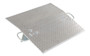 Vestil Aluminum Economizer Dock Plate Usable - 30 In. x 24 In. 3/8 In. Plate Thickness 3000 lb