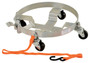 Vestil Steel Tilting Drum Dolly Three Tier - 21-1/2 In. x 21-1/2 In. x 5-7/8 In. 1200 lb - Silver