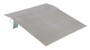 Vestil Aluminum Economizer Dock Plate Usable - 48 In. x 48 In. 3/8 In. Plate Thickness 2600 lb