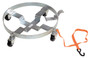 Vestil Steel Multipurpose Tilting Drum Dolly - 30-7/8 In. x 30-7/8 In. x 6-1/4900 lb - Silver
