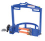 Vestil Steel Hoist Mounted Drum Carrier/Rotator - 55 Gallon 2000 lb - Blue
