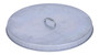 Vestil Galvanized Open Head Drum Cover with Handle - 24-1/2 In. Inside Diameter - Silver