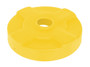 Vestil Low-Density Polyethylene Drum Recycling Lid - 30 Gallon - Yellow