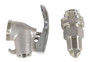 Vestil Stainless Steel Manual Drum Faucet with Spring Loaded Handle - 3/4 In. Bung