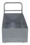 Vestil Steel Heavy Duty Deep Box Platform Truck - 24x48 12in Sides 2000 lb - Gray