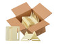 Vestil Nylon Guards - 12 Pack 3-7/8 In. x 3-7/8 In. x 5-3/8 In. Cream