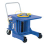 Vestil Steel DC Ergonomic Manual Die Table - 24 In. x 30 In. Platform 2,000 lb - Blue