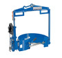 Vestil Steel Hoist Mounted Drum Carrier/Rotator - 55 Gallon 800 lb - Blue