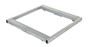 Vestil Aluminum Pallet Dolly with Tilt - 42 In. x 42 In. 6000 lb - Silver