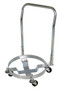 Vestil Steel Drum Dolly with Handle Three Tier - 25 In. x 21 In. x 35 In. 900 lb - Silver