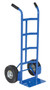 Vestil Steel Dual Handle Hand Truck - 17-1/2 In. x 22-1/2 In. x 44-1/2 In. 500 lb - Silver