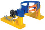 Vestil Steel Fork Truck Drum Carrier/Rotator For Steel Drums - 55 Gallon 2000 lb - Yellow