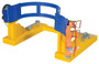 Vestil Steel Fork Truck Drum Carrier/Rotator For Steel Drums - 55 Gallon 2000 lb - Yellow