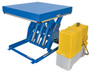 Vestil Steel Electric Hydraulic Lift Table - 48 In. x 48 In. 12000 lb - Blue