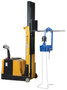 Vestil Steel Hoist Mounted Drum Carrier/Rotator - 55 Gallon 1500 lb - Blue