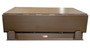 Vestil Steel Electric Hydraulic Dock Leveler - 74 In. W x 62 In. L x 24 In. D Pit Dimensions, 20000 lb - Brown/Yellow