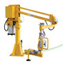Vestil Steel Air Balance Jib Lifter Floor Mounted Maximum Arm Length - 78-1/4 In. 250 lb - Yellow