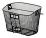 Vestil Steel Wire Easy Access Stock Truck Storage Basket - 10 In. x 11 In. x 14-1/2 In. - Black