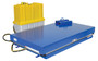 Vestil Steel Electric Hydraulic Lift Table - 55 In. Height 12000 lb - Blue