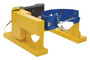 Vestil Steel DC Fork Mounted Drum Carrier/Rotator For Steel Drums - 55 Gallon 800 lb - Yellow