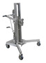 Vestil Stainless Steel Drum Lifter/Transporter - 35 In. x 48 In. x 63 In. 800 lb - Silver