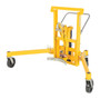 Vestil Steel Economical Foot Pump Drum Transporter - 55 Gallon 1500 lb - Yellow