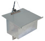 Vestil Steel Easy Access Stock Truck Storage Box - 11 In. x 13 In. x 9-1/2 In. - Gray