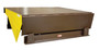 Vestil Steel Electric Hydraulic Dock Leveler - 74 In. W x 110 In. L x24D Pit Dimensions, 30000 lb - Brown/Yellow
