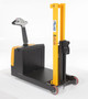 Vestil Steel Powered Drive Powered Lift Counter Balanced Drum Stacker - 24V 57 In. x 26 In. x 58 In. 700 lb - Yellow