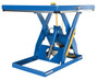 Vestil Steel Electric Hydraulic Lift Table - 48 In. x 48 In. 2000 lb - Blue