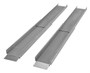 Vestil Extruded Aluminum Wheelchair Ramp Light Telescopic - 88 In. Usable Length 550 lb - Silver
