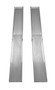 Vestil Extruded Aluminum Wheelchair Ramp Light Telescopic - 88 In. Usable Length 550 lb - Silver
