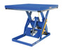 Vestil Steel Electric Hydraulic Lift Table with Foot Control - 48 In. x 48 In. 2000 lb - Blue