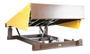 Vestil Steel Electric Hydraulic Dock Leveler - 74 In. W x 86 In. L x 224 In. D Pit Dimensions, 20000 lb - Brown/Yellow