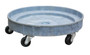 Vestil Polyethylene Multi-Level Drum Dolly - 30 and 55 Gallon 600 lb - Gray