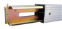 Vestil Aluminum One Piece E-Track - 96 In. Extension - Silver