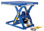 Vestil Steel Electric Hydraulic Lift Table - 48 In. x 48 In. 3000 lb - Blue