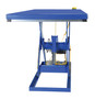 Vestil Steel Electric Hydraulic Lift Table - 48 In. x 96 In. 2000 lb - Blue