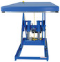 Vestil Steel Electric Hydraulic Lift Table - 43 In. Height 4000 lb - Blue