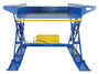 Vestil Steel Ground Lift Scissor Table - 52 In. x 70 In. 4000 lb - Blue