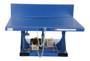 Vestil Steel Efficiency Master Tilt Table - 60 In. x 50 In. 2000 lb - Blue