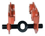 Vestil Steel Push Eye Manual Trolley - 4000 lb - Orange