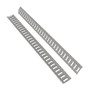 Vestil Steel E-Track - 5 Ft. Length 2 Pack - Gray
