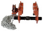 Vestil Steel Geared Eye Manual Trolley - 4000 lb - Orange