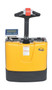 Vestil Steel Electric Pallet Truck with Scale - 25 In. x 47 In. 3000 lb Black / - Yellow