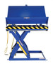 Vestil Steel Lift and Side Link Tilt Scissor Table - 36 In. x 54 In. 2000 lb - Blue