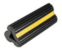 Vestil Extruded Rubber Wheel Chock - 4-1/2 In. x 10 In. x 3-3/4 In. - Black