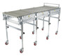 Vestil Steel Expandable Conveyor Roller - 200 lb - Silver