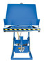 Vestil Steel Lift and End Tilt Scissor Table - 48 In. x 48 In. 2000 lb - Blue